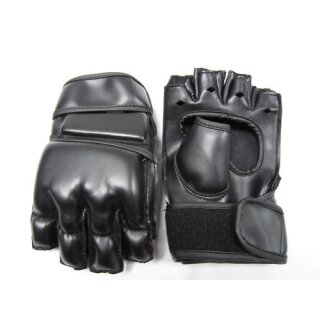 MMA Handschuhe PVC, schwarz