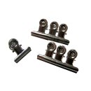 Tellerclips aus Metall ca.3cm,2x 6er Sets