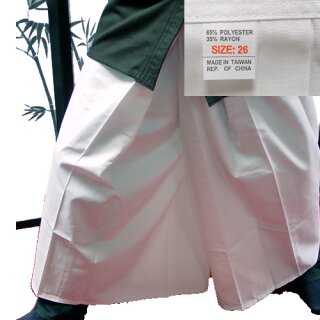 Hakama weiß #27 - 180cm