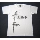 T-Shirt weiß "Taijiquan"  L